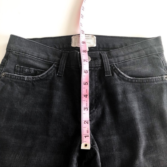 Current/Elliott Black The Ankle Skinny Jean Size 24 - Picture 7 of 11